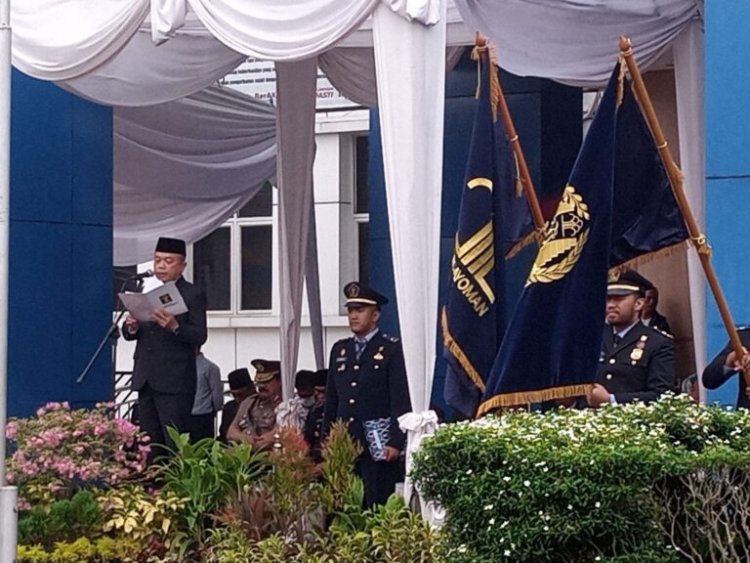 Gubernur Jambi Al Haris Jadi Inspektur Upacara Hari Bhakti Imigrasi ke-73