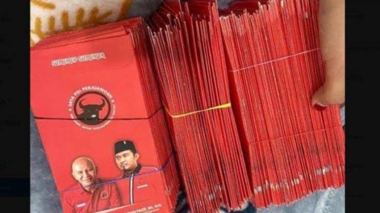 Heboh Bagi Amplop Logo PDIP di Sumenep di Masjid, Bawaslu: Tak ada Pelanggaran Pemilu