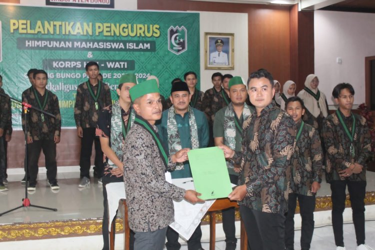 Pengurus HMI Cabang Bungo 2023-2024 Resmi Dilantik, Rano Ajak Kader Bersatu