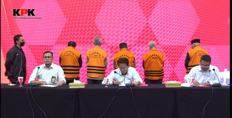 Lima Tersangka Suap Ketok Palu APBD Provinsi Jambi Ditahan KPK