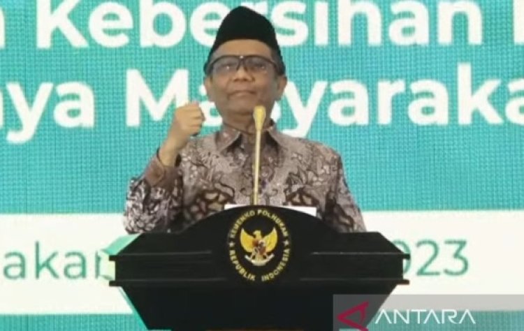 Menkopolhukam Mahfud MD Diangkat Jadi Duta Keterbukaan Informasi