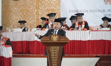 Wisuda UNJA, Al Haris Titipkan Jambi ke Pundak 1.369 Wisudawan