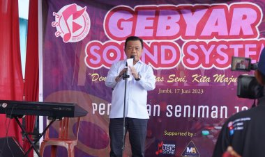 Gubernur Al Haris : Usaha Sound System Positif dan Mulia