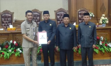 DPRD Gelar Paripurna Ranperda Pertanggungjawaban APBD TA 2022