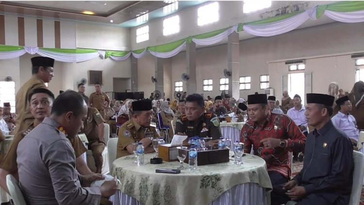 Unsur Pimpinan Dewan Hadiri Halal Bihalal Pemkab Muaro Jambi