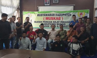Muskab IPSI Bungo, Sugiono Terpilih Jadi Ketua 2023-2027