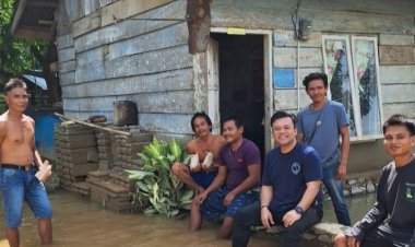 Marwansyah PS Beri Bantuan ke Korban Banjir, Hari Keempat Terjun Langsung ke Lokasi