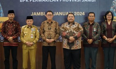 Paula Henry Simatupang Pimpin BPK Jambi, Pemprov Siap Tingkatkan Kerja Sama