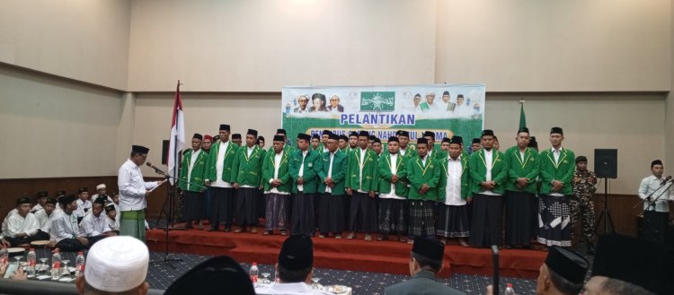 Pengurus PCNU Kabupaten Bungo Dilantik, KH Syakroni Siap Berkolaborasi dengan Pemkab