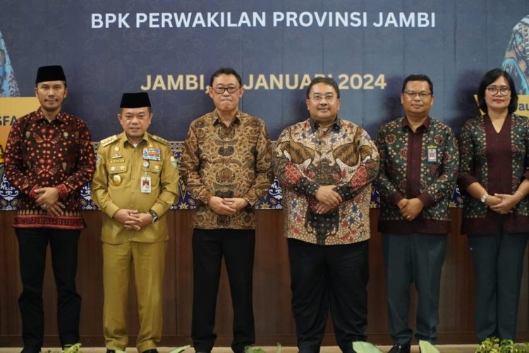 Paula Henry Simatupang Pimpin BPK Jambi, Pemprov Siap Tingkatkan Kerja Sama