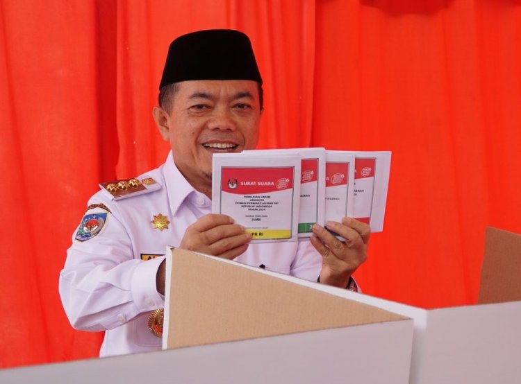 Gubernur Jambi: Tunggu Keputusan Resmi KPU Mengenai Pemenang Pemilu