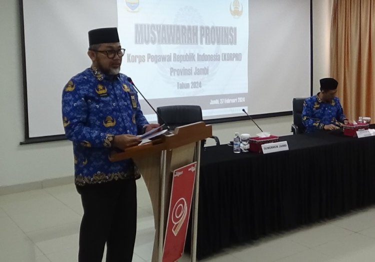 KORPRI Jambi Harus Tingkatkan Disiplin dan Kompetensi