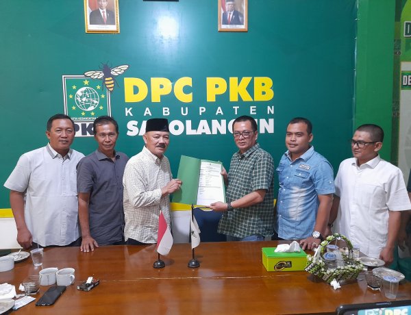 Pilbup Sarolangun, Fauzi Pj Walikota Jambi 2018 Ambil Formulir Pendaftaran Cakada PKB
