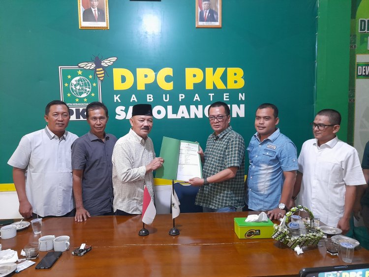 Pilbup Sarolangun, Fauzi Pj Walikota Jambi 2018 Ambil Formulir Pendaftaran Cakada PKB