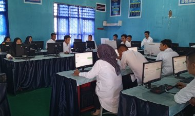 KPU Bungo Gelar Ujian Asasmen Calon PPK se-Kabupaten