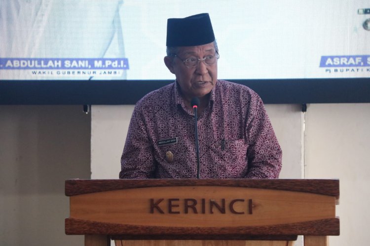 Wagub Sani Awali Halal Bihalal Pemprov Jambi di Kabupaten Kerinci dan Kota Sungai Penuh