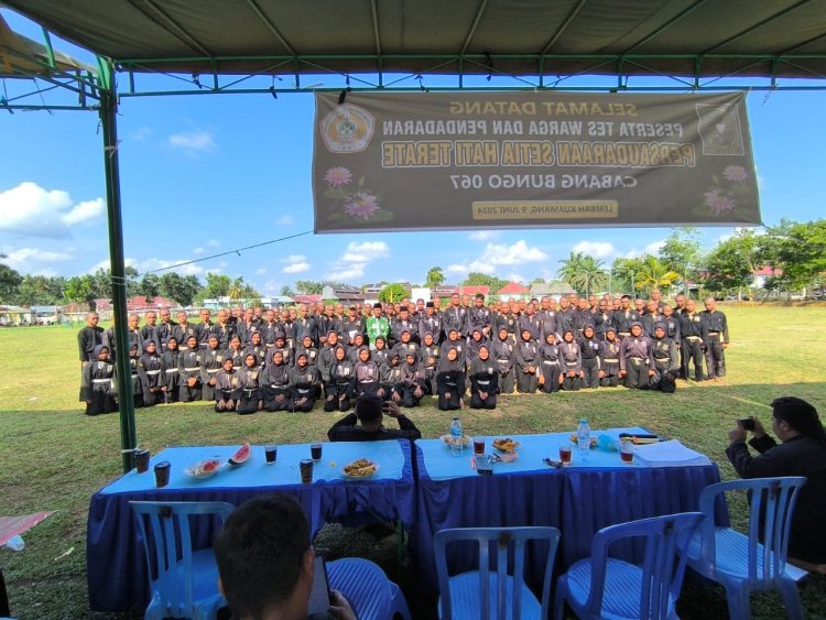 Pendadaran dan Tes Calon Warga, Siswa PSHT Cab Bungo 067