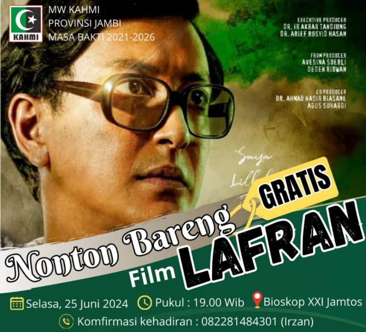 Yuk Nobar Film Lafran, Mengandung Makna Semangat Kebangsaan!