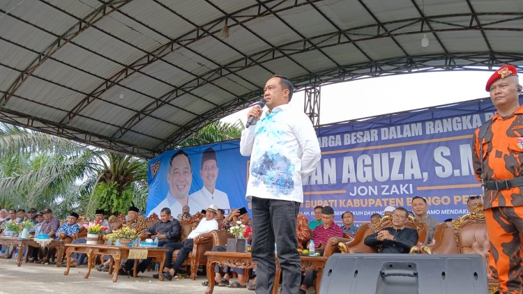 Keluarga Besar Jujuhan dan Jujuhan Ilir Silaturahmi Bersama Bang Jon Jumiwan Aguza