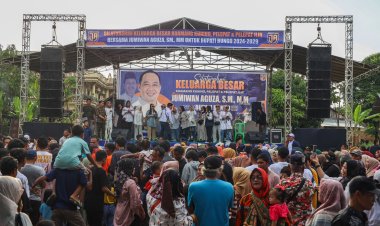 Ribuan Warga Kuamang Kuning Bertekad Dukung Jumiwan Aguza di Pilkada 2024