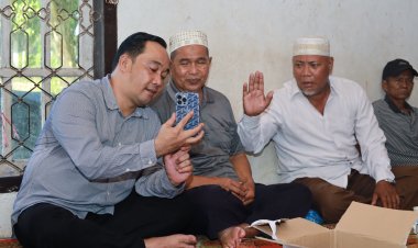 Jumiwan Aguza Didukung Tokoh Tiga Dusun, Silaturahmi ke Tomas