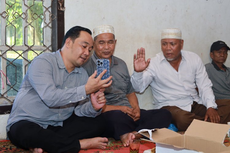 Jumiwan Aguza Didukung Tokoh Tiga Dusun, Silaturahmi ke Tomas