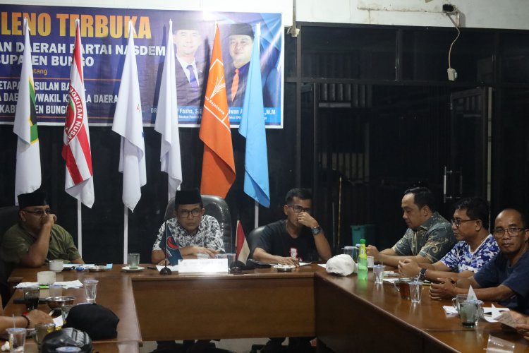 Gelar Rapat Bersama, Partai Koalisi Siap Menangkan Pasangan Jumiwan Aguza-Maidani