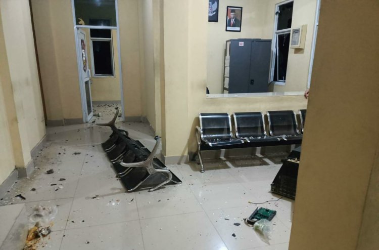 Heboh Polsek Kumpeh Dihancurkan Warga, Begini Kata Kapolres Muaro Jambi