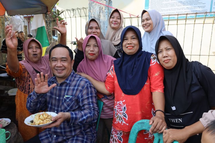 MenJADI, Emak-emak Dusun Candi Antusias Bersatu Menangkan Jumiwan Aguza-Maidani