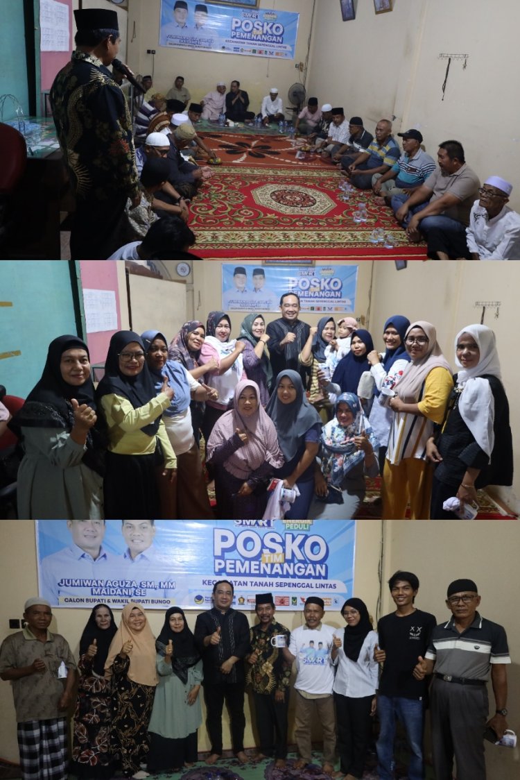 Masyarakat Embacang Gedang Siap Menangkan Jumiwan Aguza - Maidani