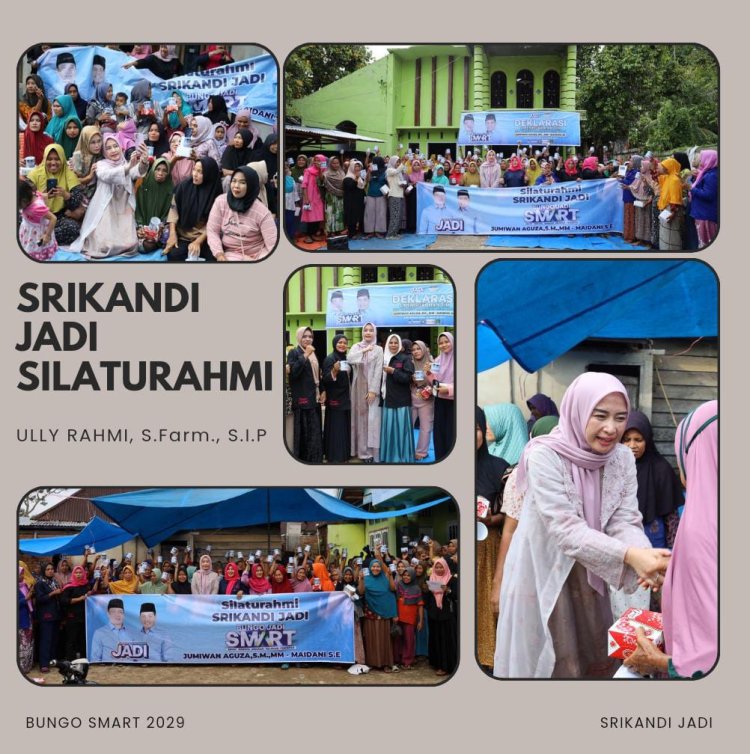 Nggak Main-main! Tim Srikandi JADI Terus Bergerak, Ully Rahmi Ajak Emak-Emak Menangkan Jumiwan Aguza-Maidani