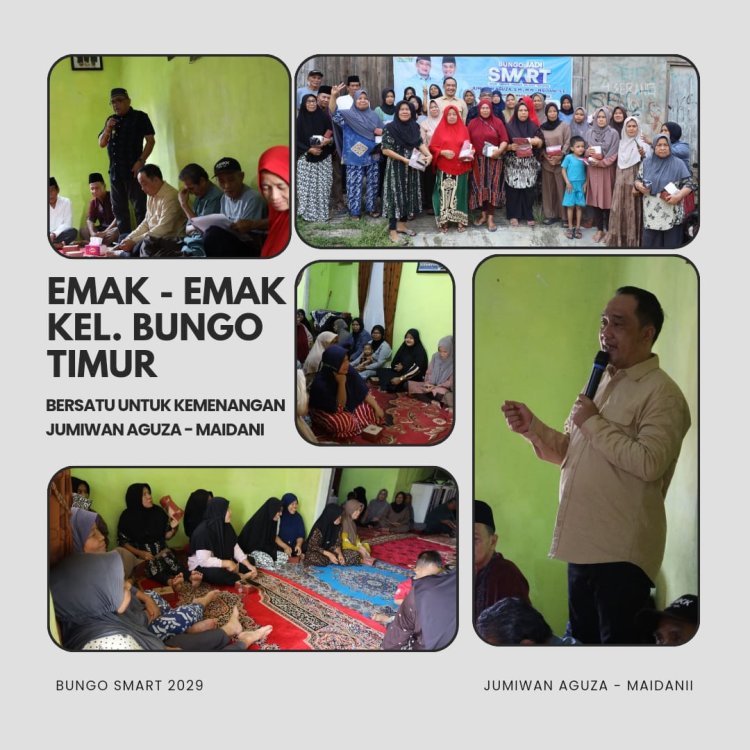 Emak-Emak Bungo Timur Bersatu: Insya Allah Kemenangan JADI, Kemenangan Kita Semua