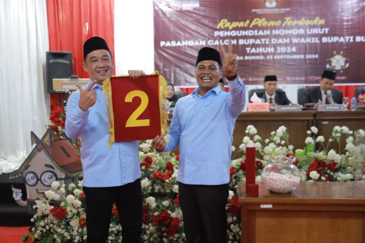 Senyum Sumringah! Jumiwan-Maidani Nomor Urut 2: Insya Allah JADI Dek Yo....