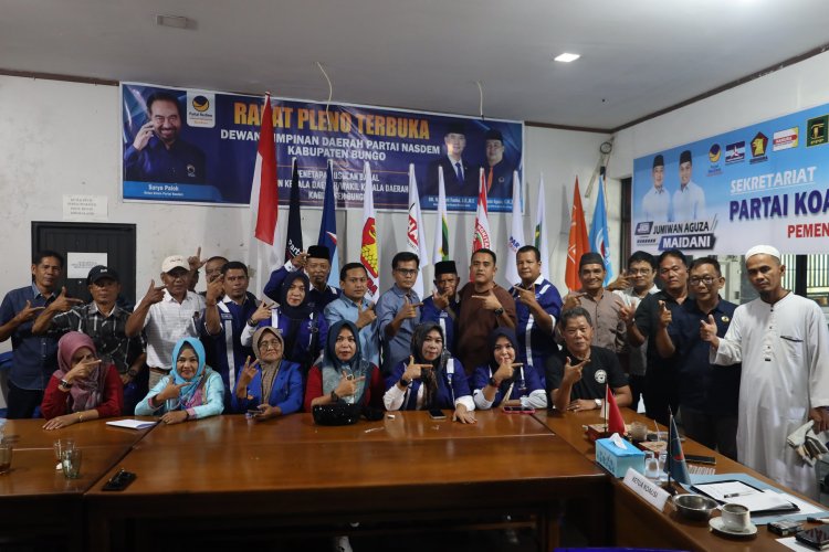 Kader NasDem Bungo: Wajib Berjuang Mati-matian Menangkan Jumiwan Aguza-Maidani