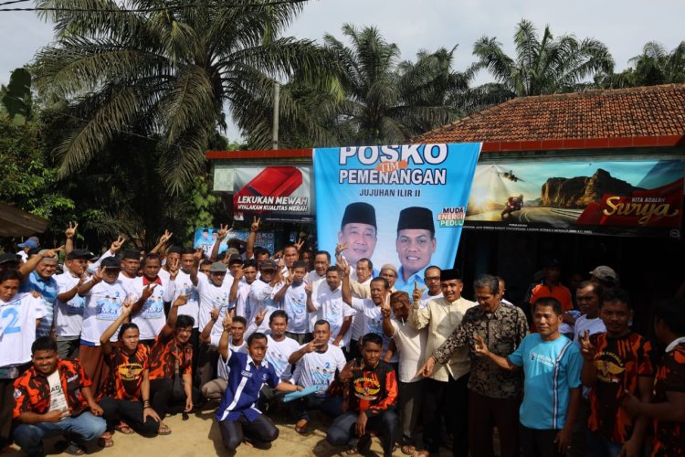 Warga Bukit Sari Janjikan Menang 85 Persen untuk Pasangan Jumiwan-Maidani