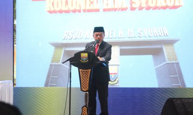 RSJD Jambi Resmi Berganti Nama Jadi RSJD Kolonel H. M. Syukur, Gubernur Al Haris: Rumah Sakit Media Pelayanan Kesehatan Masyarakat