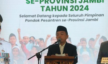 Gubernur Al Haris Peduli Ponpes, Basnang Said: Provinsi Jambi Termasuk 13 Provinsi Yang Memiliki Perda Pesantren