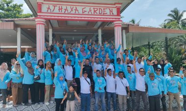 Bertandang ke Athaya Garden, Warga Dusun Mulya Jaya Tegaskan All Out Menangkan Jumiwan-Maidani