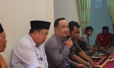 DIHADAPAN SUDIRMAN ZAINI, Masyarakat Dusun Daya Murni Kompak Dukungan Jumiwan Aguza-Maidani