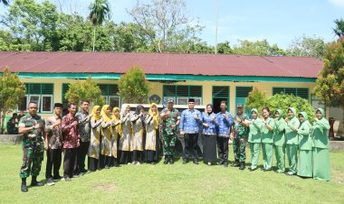 Kodim 0416/Bute Hadirkan Dapur Sehat di Sekolah: Upaya Tekan Stunting dan Tingkatkan Gizi Anak Tebo