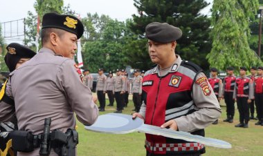 Direktorat Samapta Polda Jambi Serahkan Kendaraan dan Tablet untuk Tingkatkan Layanan Cepat Tanggap Polres Bungo