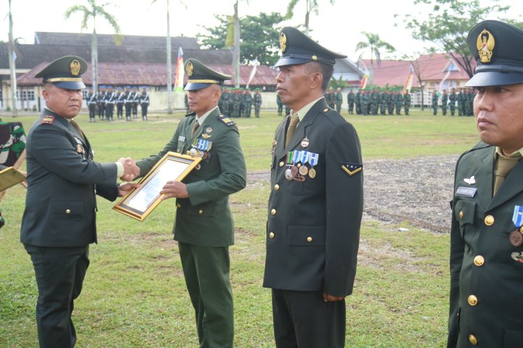 Kodim Gelar Upacara HUT TNI ke-79, Dandim: TNI Jadi Garda Terdepan Jaga Keutuhan NKRI