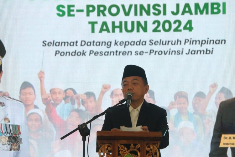 Gubernur Al Haris Peduli Ponpes, Basnang Said: Provinsi Jambi Termasuk 13 Provinsi Yang Memiliki Perda Pesantren