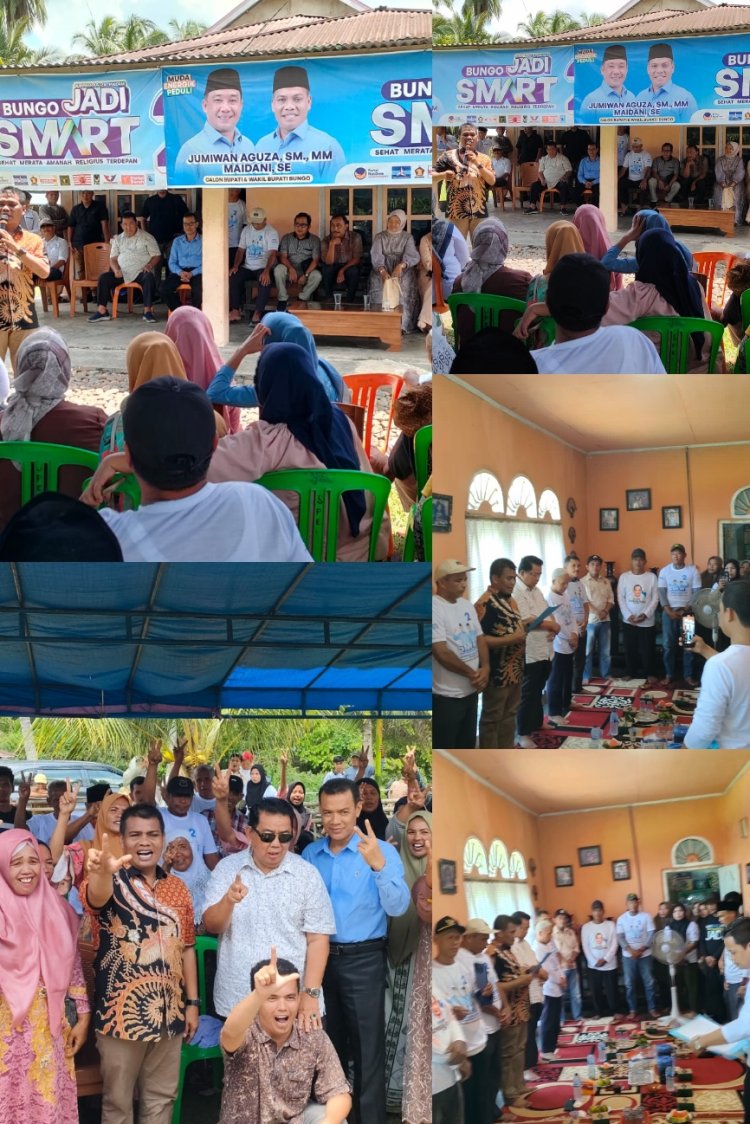 Lantik Tim Korcam dan Kordes Tanah Tumbuh, Cawabup Maidani: Mari Kita Berpolitik Santun