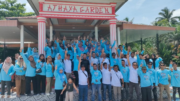 Bertandang ke Athaya Garden, Warga Dusun Mulya Jaya Tegaskan All Out Menangkan Jumiwan-Maidani