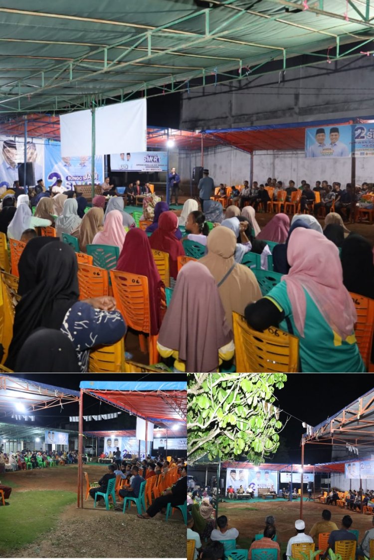 Kenang Masa Kecil di Danau Buluh, Cabup Jumiwan Aguza Disambut Warga: Teriak JADI