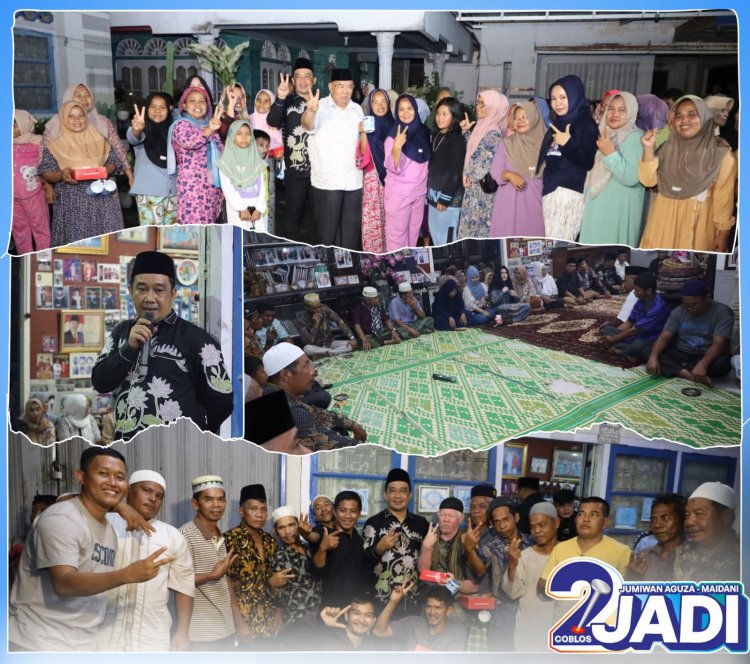 Masyarakat Koto Jayo, Pelepat Ilir Kompak Menangkan Jumiwan Aguza-Maidani