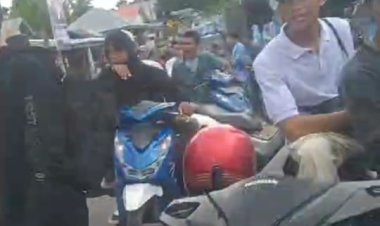 Ada Upaya Penghadangan di Sungai Arang, Pendukung JADI Terpaksa Jalan Hauling Untuk Menyaksikan Kampanye Akbar