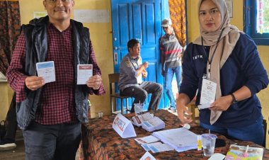 Menang Mutlak! Paslon Dilla-Muslimin Unggul di TPS Muhammad Samin Coblos