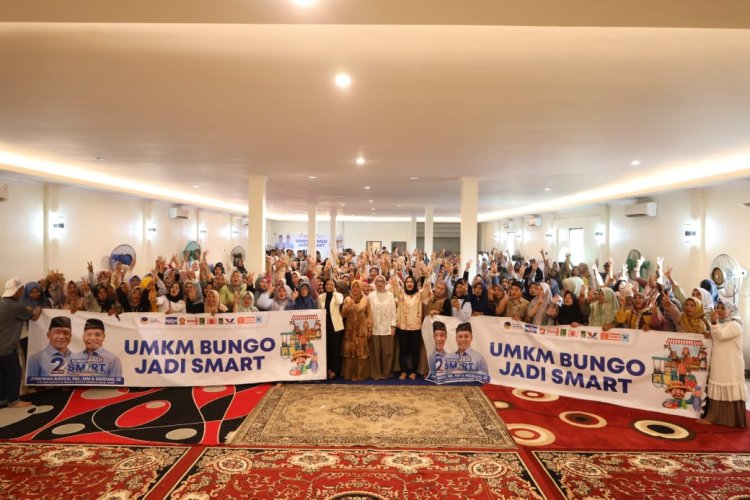 Ratusan Penggerak Ekonomi Rakyat Berjuang Bersama UMKM Bungo JADI SMART